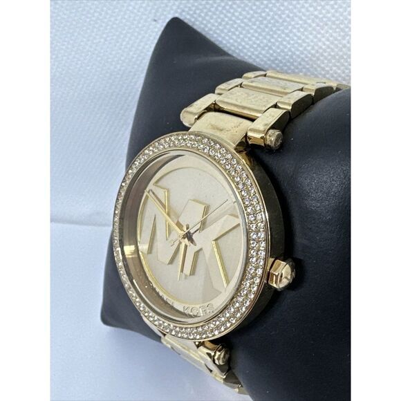 Michael Kors Parker MK5784 Women\'s Gold Stainless Steel Analog Dial Watch NUL18 main image 9